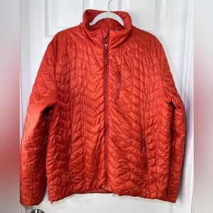 Vilebrequin Orange Nylon Jacket Interior Label Men’s Size Large